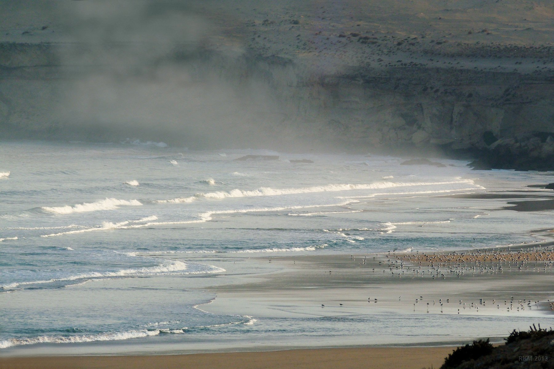 Le long du littoral, au petit matin, entre Agadir et Essaouira